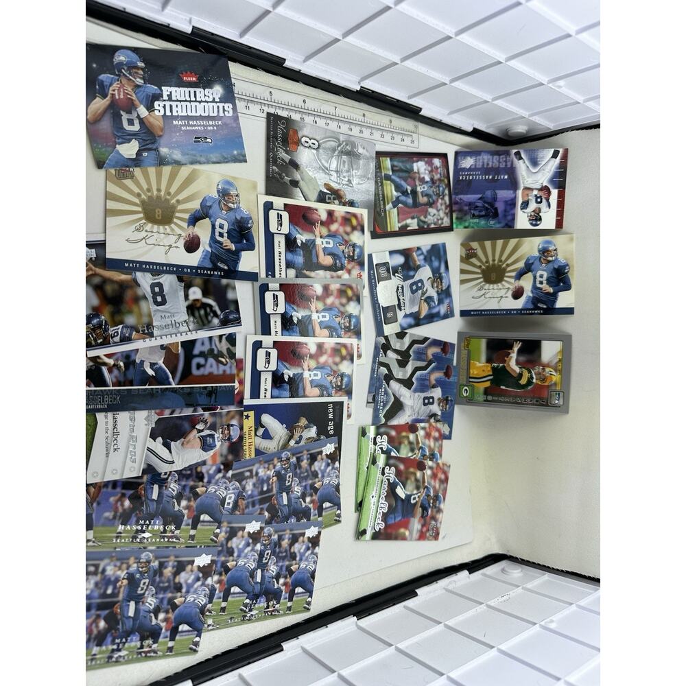 20 + Cards Topps Matt Hasselbeck Seattle Seahawks Fleer Ultra Duplicat